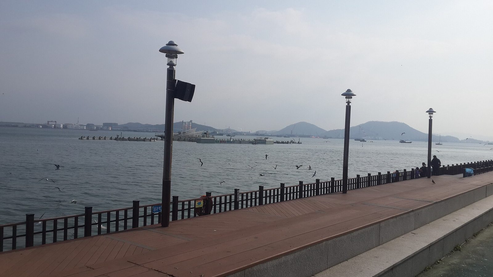 평화광장 바닷가 산책길