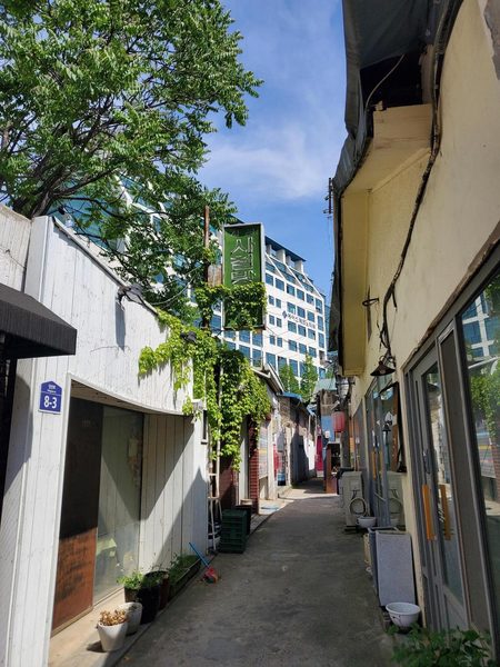문래창작촌 공방 골목