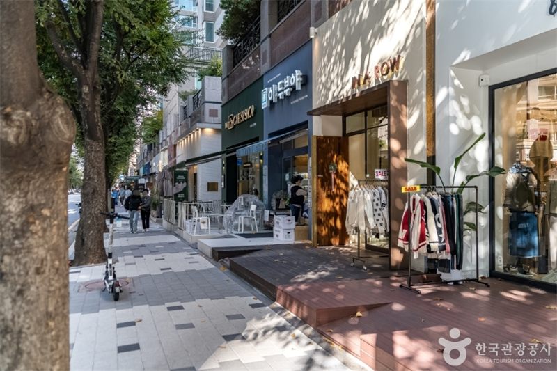 정자동 카페거리 사진